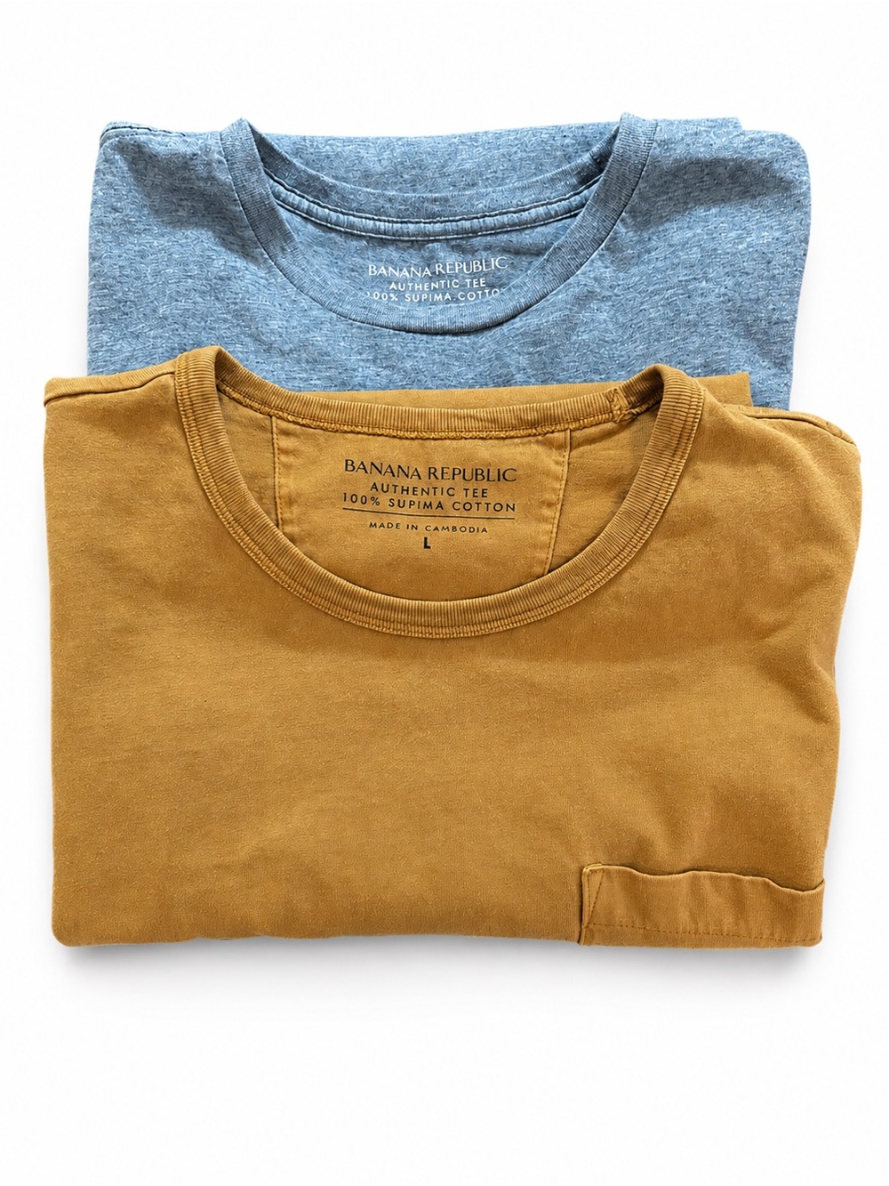 Banana Republic Men’s Tees - 100% Supima Cotton